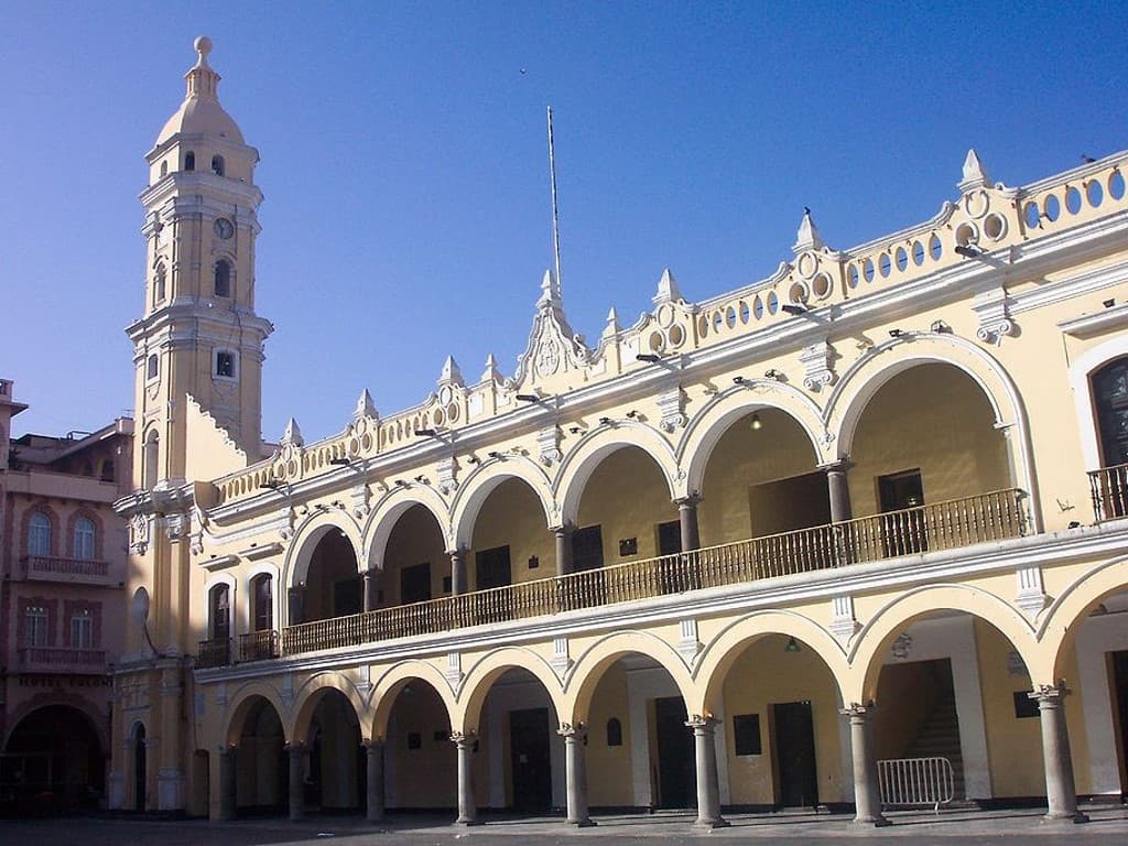 Palacio municipal en Veracruz