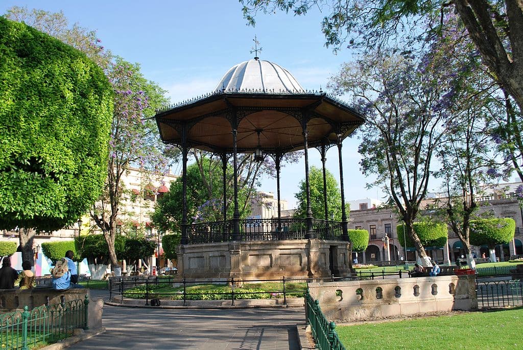 Plaza de armas de Morelia