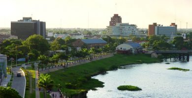 Costa de la ciudad de Formosa