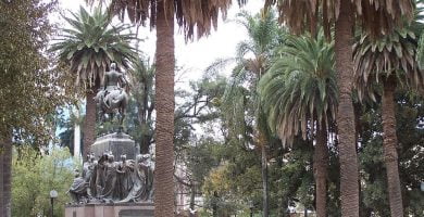 Plaza Nueve de Julio Salta