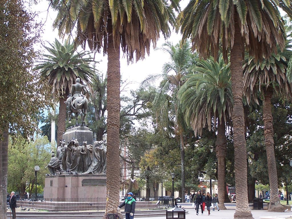 Plaza Nueve de Julio Salta
